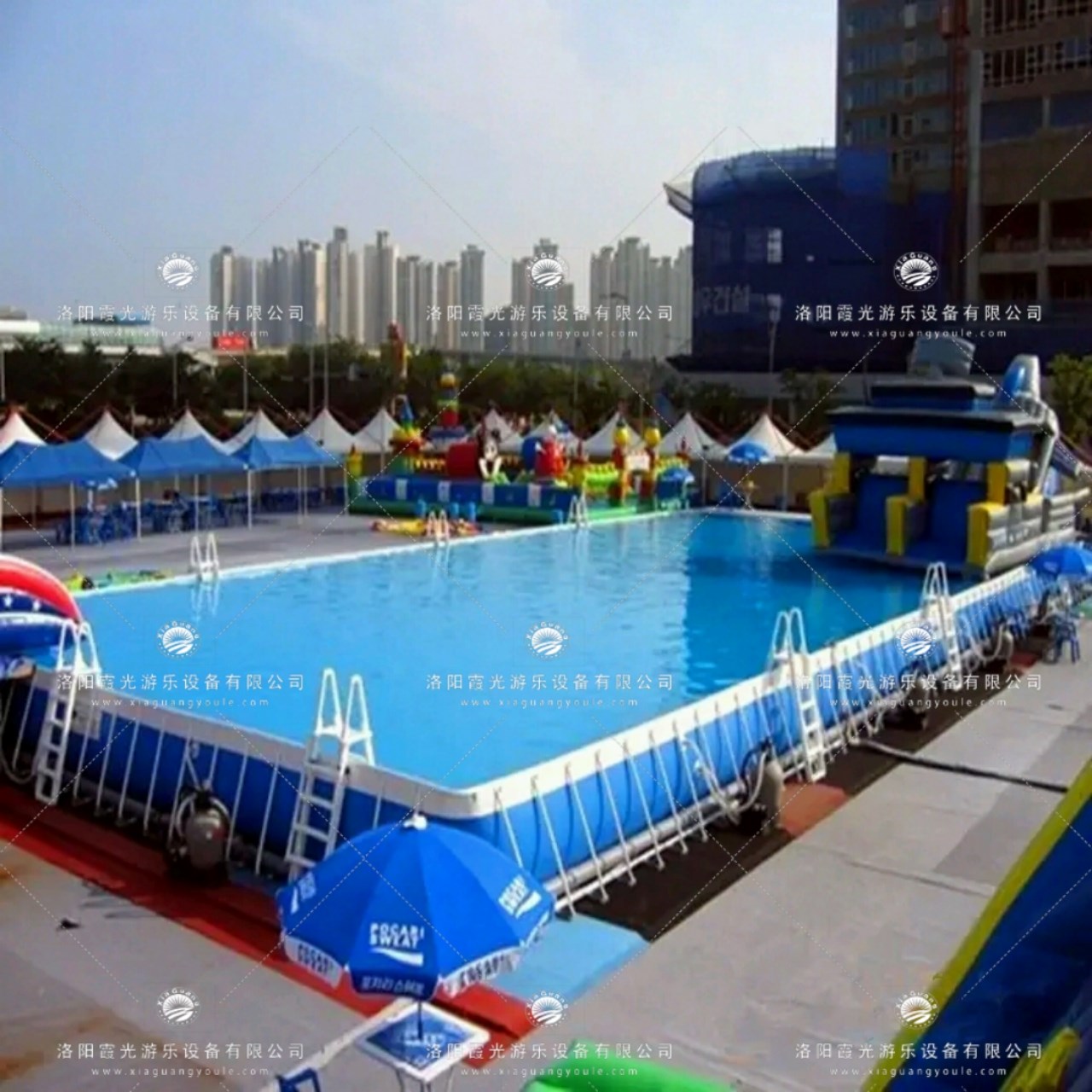 支架泳池